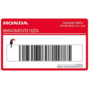 Naklejka na osłonę boczną, prawa strona