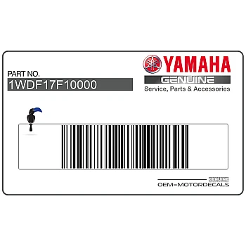 Kontpaneel sticker, linkerkant