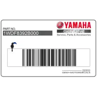 YAMAHA Pegatina para carenado frontal, lado derecho 1WD-F8392-B0-00