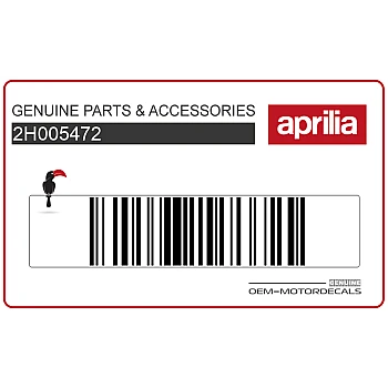 Pegatina tanque, lado izquierdo