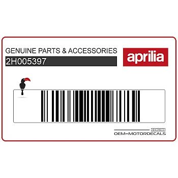 Pegatina para carenado frontal