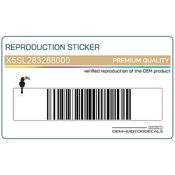 Seitenverkleidung Aufkleber 