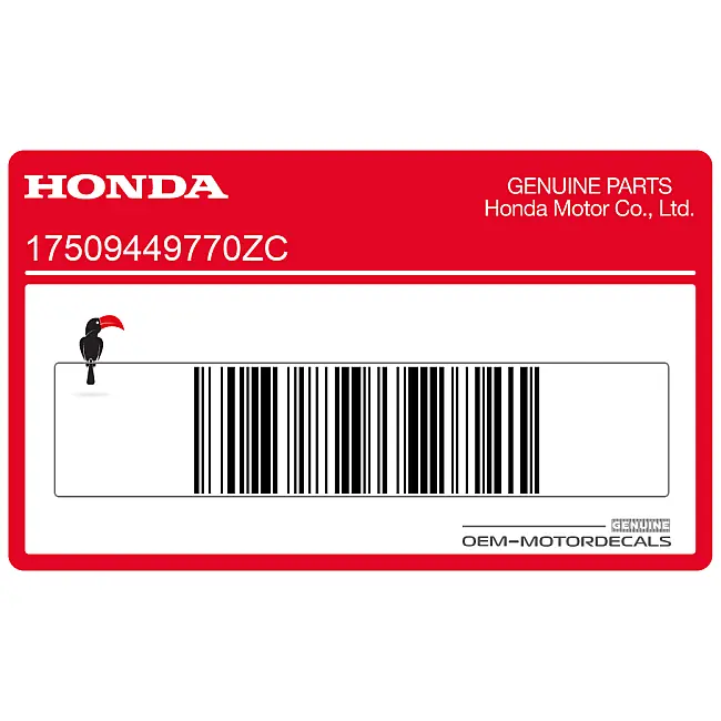 Honda-17509449770ZC