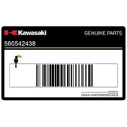 Kontpaneel sticker, rechterkant