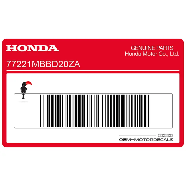 Honda-77221MBBD20ZA