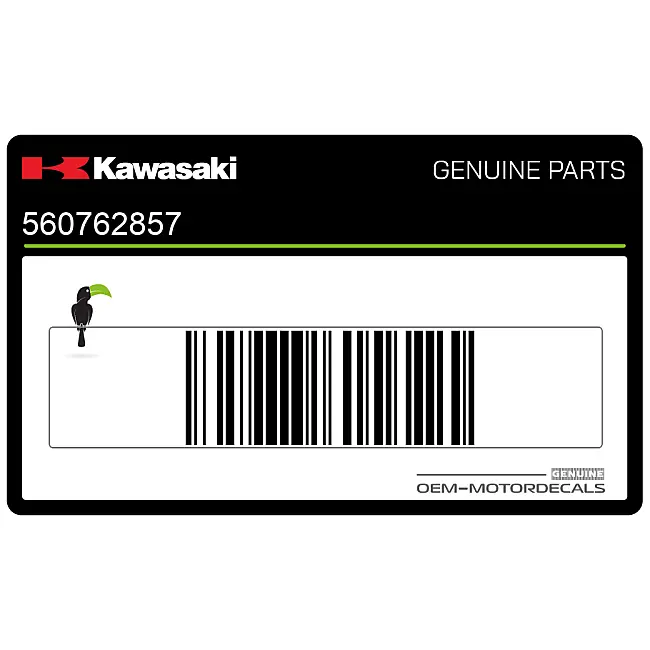 Kawasaki Z650 Grafisch Patroon Bovenkuip Links OEM 560762857
