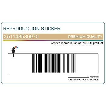 Naklejka na osłonę boczną, prawa strona