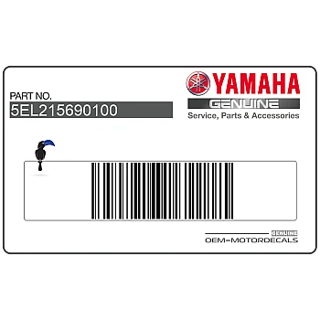 Pegatina para guardabarros delantero