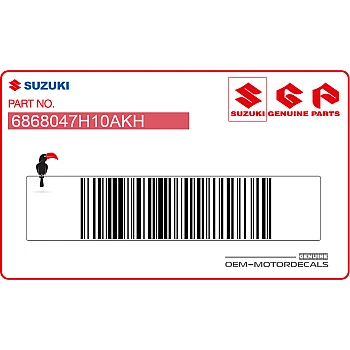 Juego de gráficos GSX-R carenado lateral, lado derecho