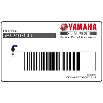 Achterspatbord sticker