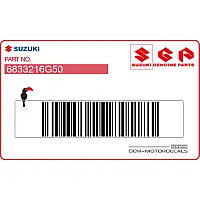 SUZUKI Étiquette de mise en garde, Charge des pneus 68332-16G50