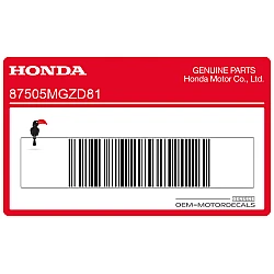 Voorzichtigheid label, Bandenbelasting