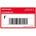 Voorzichtigheid label, Ketting