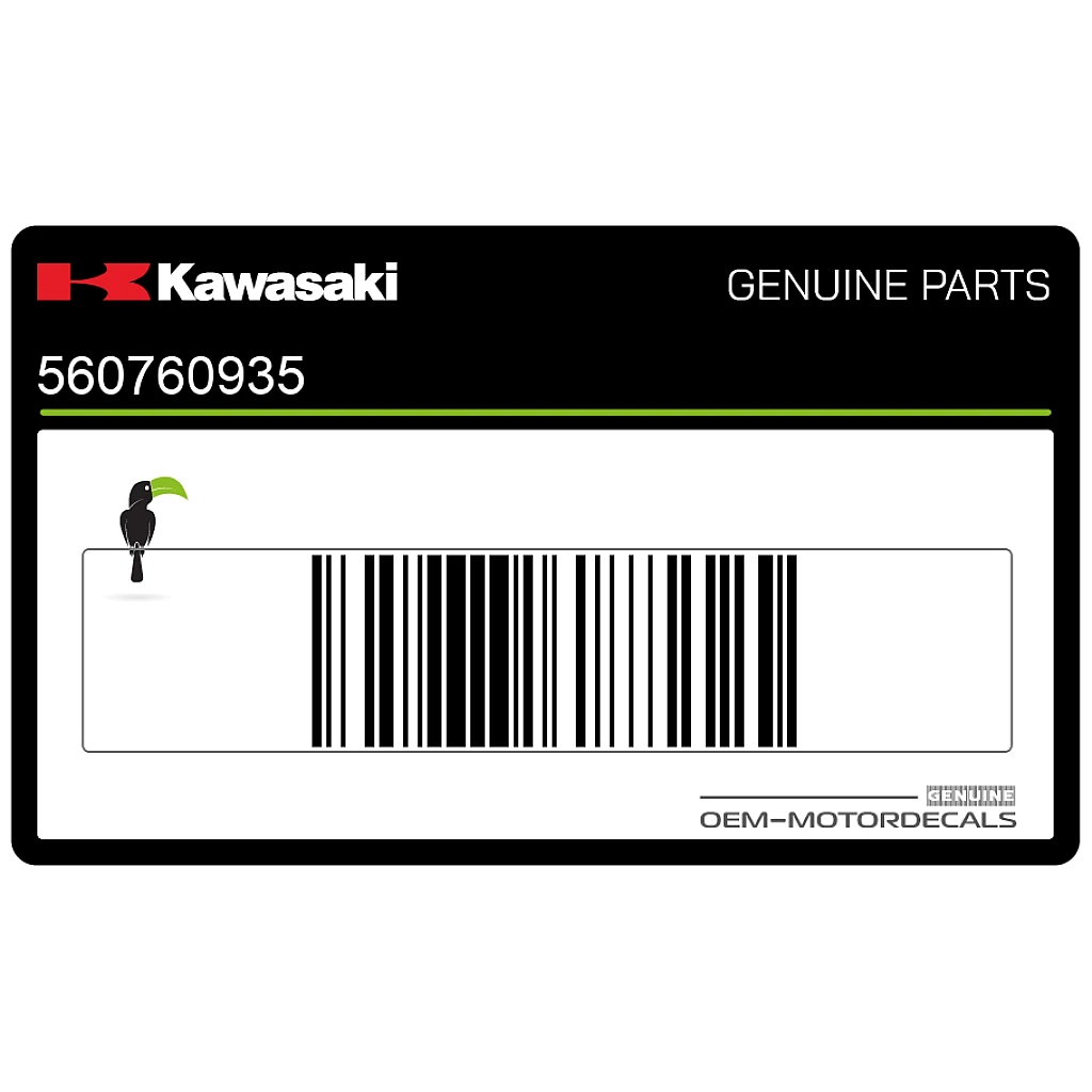 Kawasaki Z650 Déco Écope Droite OEM 560760935