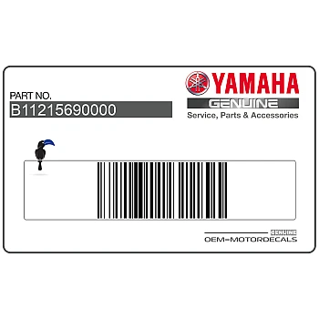 Pegatina para guardabarros delantero