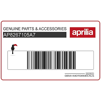 Adesivo parafango anteriore