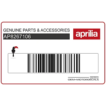 Adesivi posteriore coda carena, set