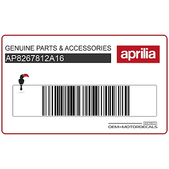 Juego de pegatinas para guardabarros trasero