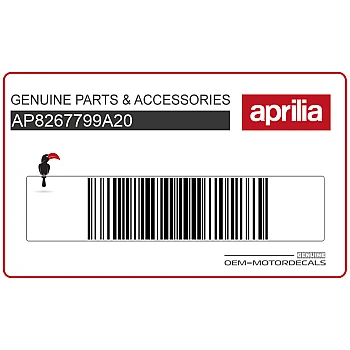 Pegatina para guardabarros delantero