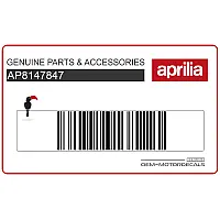 APRILIA Zestaw naklejek na zbiornik AP8147847