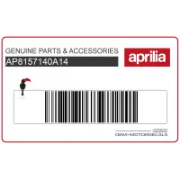 APRILIA Kontpaneel sticker AP8157140A14
