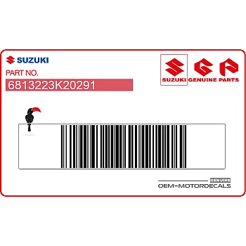 Naklejka na osłonę zbiornika, prawa strona