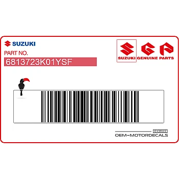 Pegatina para panel lateral, lado derecho