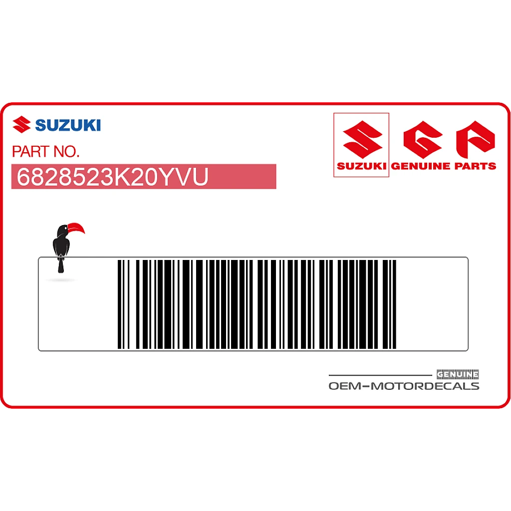Suzuki-6828523K20YVU Suzuki-6828523K20YVU