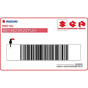 Framecover sticker, linkerkant