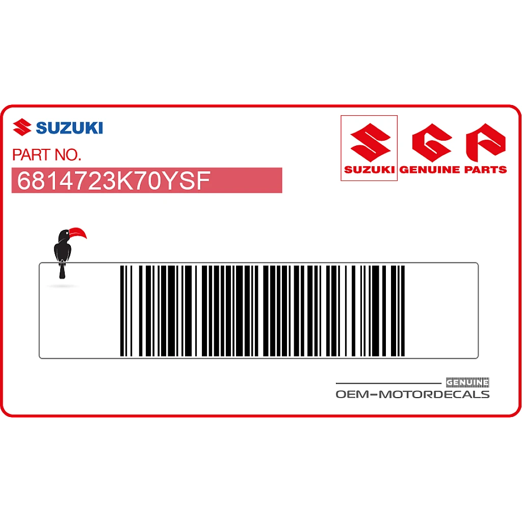 Suzuki-6814723K70YSF