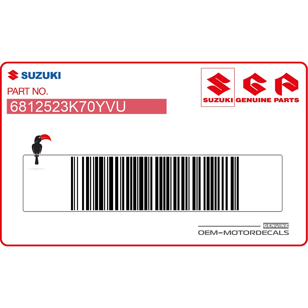 Suzuki-6812523K70YVU Suzuki-6812523K70YVU