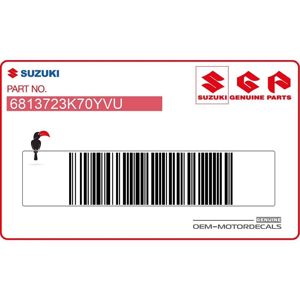Suzuki-6813723K70YVU Suzuki-6813723K70YVU