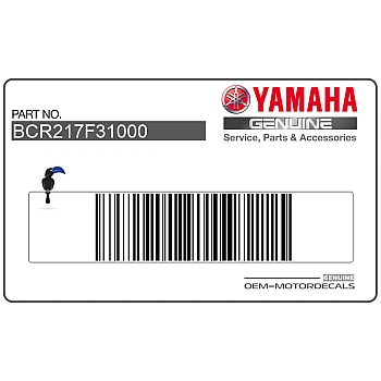 Heckverkleidung Aufkleber, Linke Seite