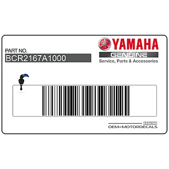 Adesivi posteriore coda carena, set