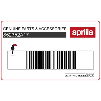 Bugverkleidung Aufkleber, Linke Seite