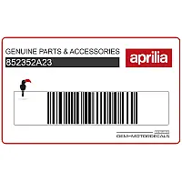 APRILIA Tail cowl decal, right side 852352A23