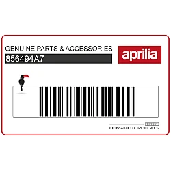 Pegatina para carenado frontal