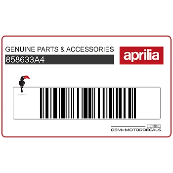 Naklejka na osłonę boczną, lewa strona