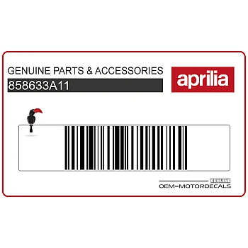 Naklejka na przednią owiewkę (czasza)