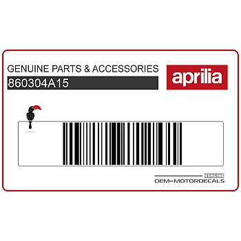Pegatina colin, lado izquierdo