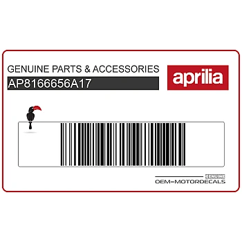 Naklejka na tylną owiewkę / zadupek