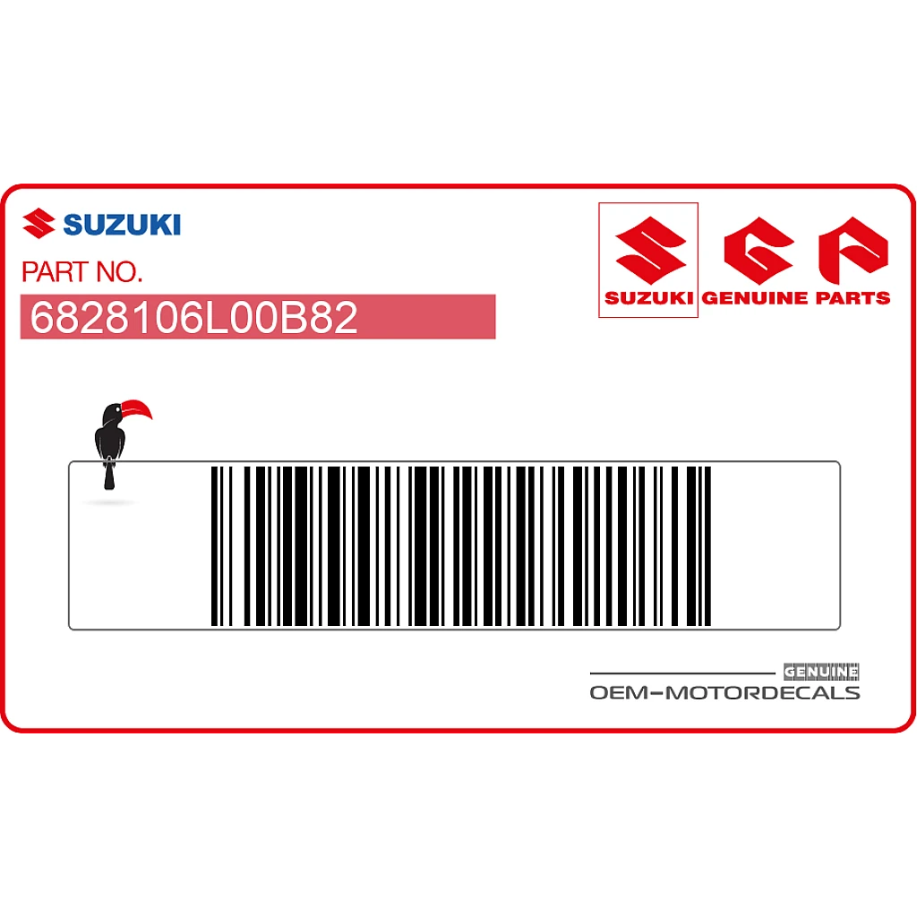 Suzuki-6828106L00B82