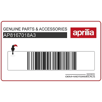 Naklejka na dolną owiewkę, pług, prawa strona