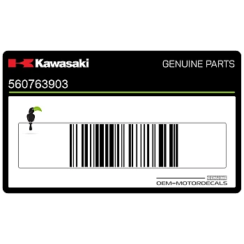 Autocollant garde-boue avant, côté droit