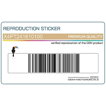 Pegatina para panel lateral, lado izquierdo