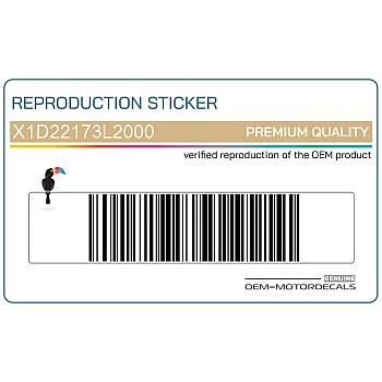 Juego de pegatinas para panel lateral , lado izquierdo