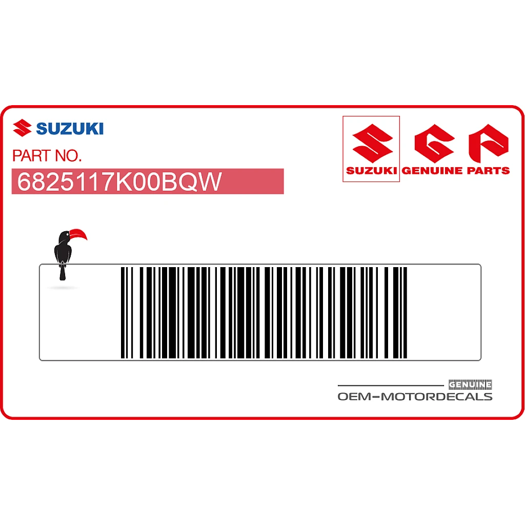 Suzuki-6825117K00BQW Suzuki-6825117K00BQW