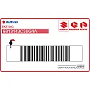 Kontpaneel sticker