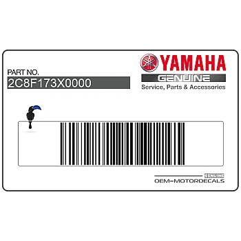 Pegatina colin, lado izquierdo