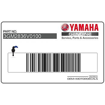 Juego de pegatinas para panel lateral , lado izquierdo